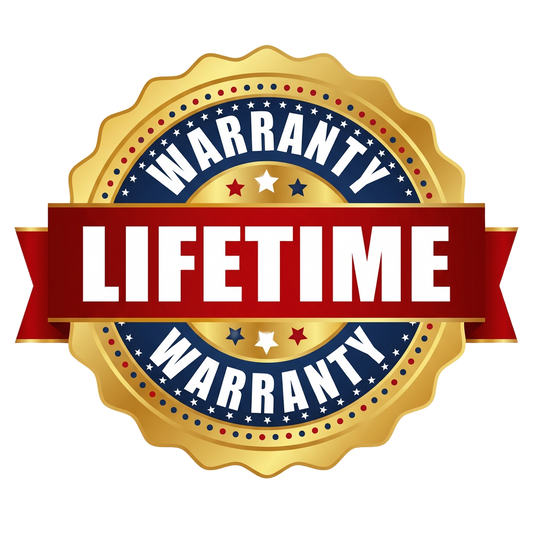 Lifetime Warranty badge
